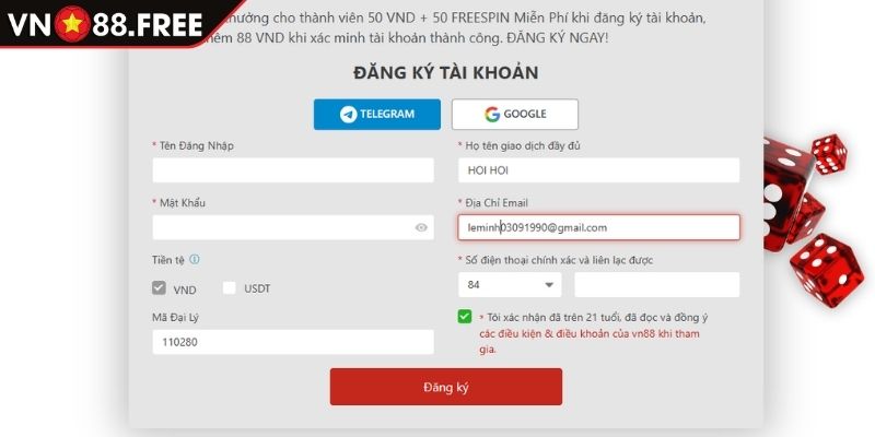 Quy định tạo tài khoản game
