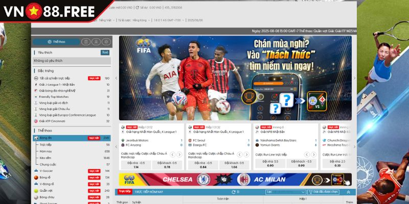 Hướng dẫn truy cập sảnh Thể Thao VN88 chuẩn xác