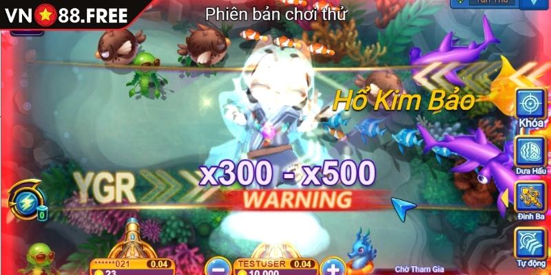 Trùm Bắn Cá - Khám Phá Hệ Thống Vũ Khí & Kinh Nghiệm Từ VN88 3 Quan sát đường cá di chuyển